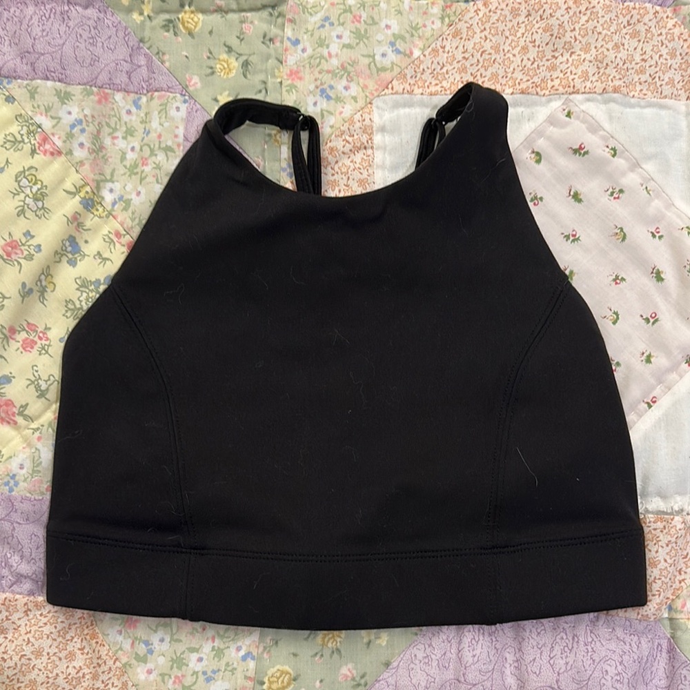 Vitality Black Women's sports bra
